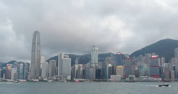 ビクトリア港 2018 香港の都市 — ストック写真