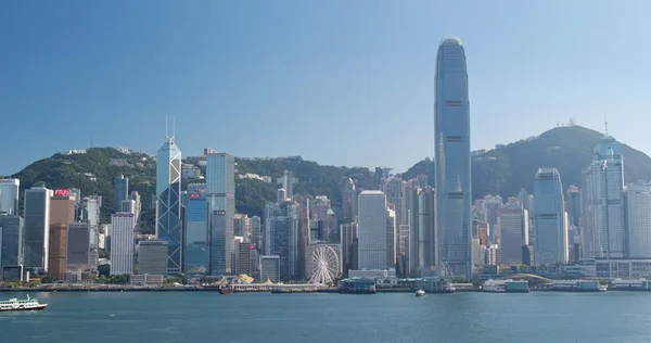 Victoria Harbor Hong Kong May 2018 Hong Kong Landmark — Stock Photo, Image