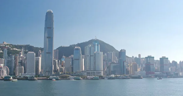 Victoria Harbour Hongkong Hongkong Kwietnia 2018 Miejskich Miasta Hongkong — Zdjęcie stockowe
