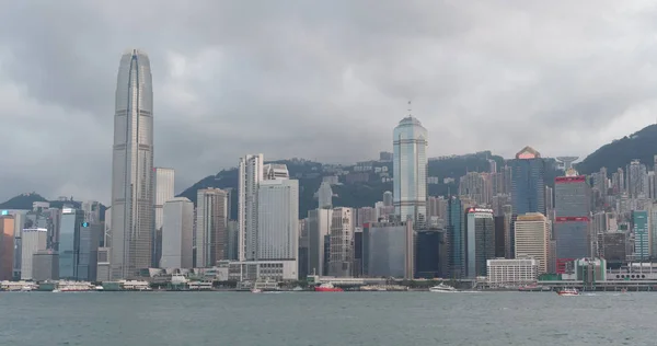 Victoria Harbour Hongkong April 2018 Hongkong City — Stockfoto