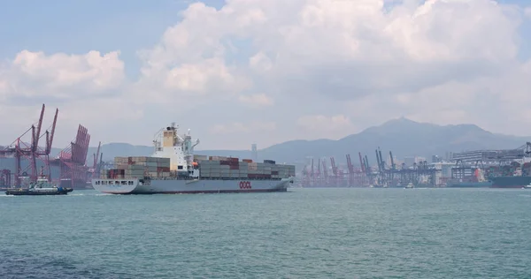 Kwai Tsing Hong Kong Mayo 2018 Kwai Tsing Container Terminal — Foto de Stock
