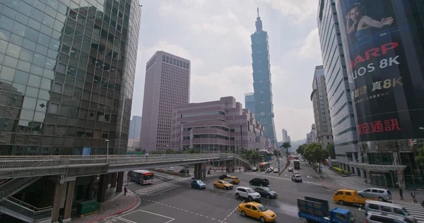 Taipei City Taiwan May 2018 Taipei City Traffic Road — Stock Photo, Image