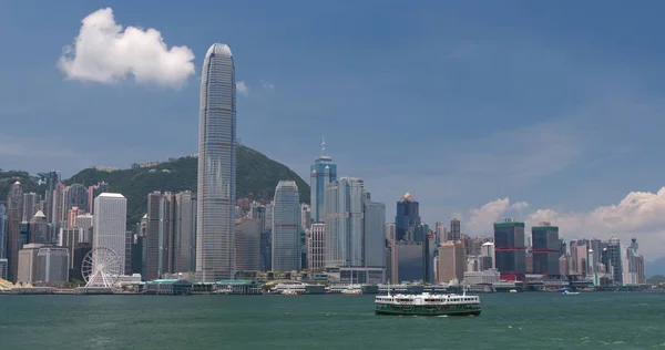 Victoria Harbour Hong Kong Maj 2018 Hong Kong City — Stockfoto