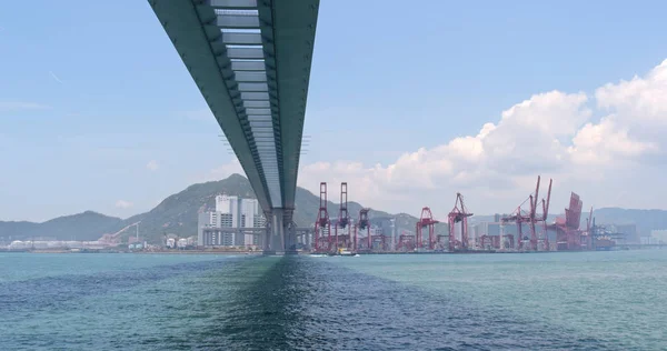 Kwai Tsing Hong Kong Mai 2018 Kwai Tsing Container Terminal — Photo