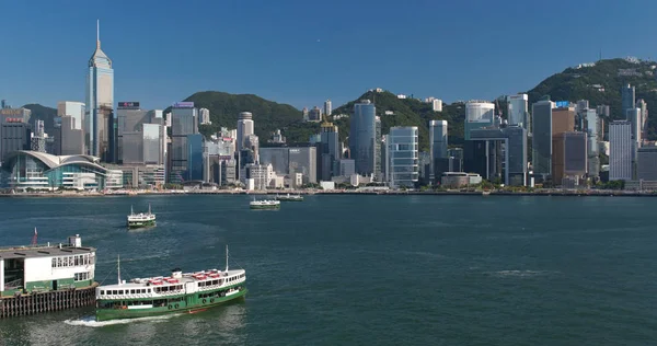 Victoria Harbor Hong Kong May 2018 Hong Kong Urban City — Stock Photo, Image