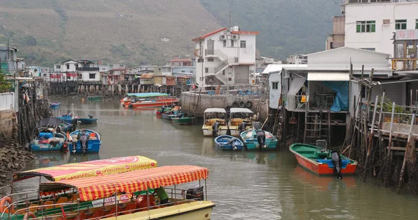 Tai Hong Kong Mei 2018 Hong Kong Oud Vissersdorp — Stockfoto