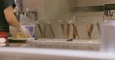 Mutfak pişirme Japon ramen 