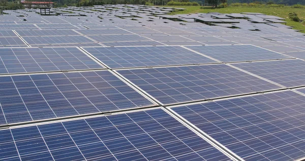 Solar Panel Power Station — Stock Photo, Image