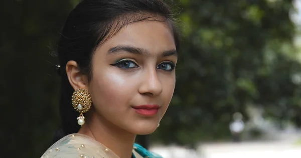 Молоді Маленька Дівчинка Пакистану — стокове фото