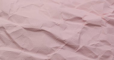 Kırışıklık pembe kağıt doku 