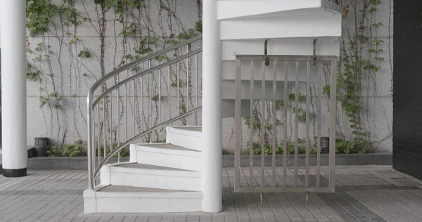 Remolino Escaleras Vacías Aire Libre — Foto de Stock