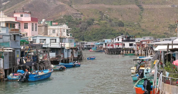 Tai Hong Kong Maio 2018 Hong Kong Antiga Vila Piscatória — Fotografia de Stock