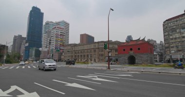Taipei city, Tayvan - 28 Mayıs, 2018: Taipei Kuzey kapısı