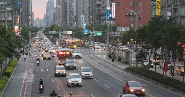 Taipei City Taiwan May 2018 Taipei Urban City Traffic — Stock Photo, Image