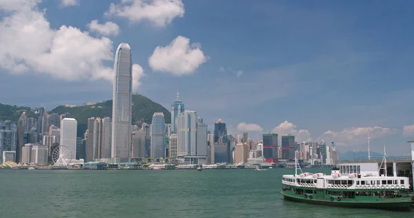 Victoria Kikötőre Hong Kong 2018 Május Landmark Hong Kong — Stock Fotó