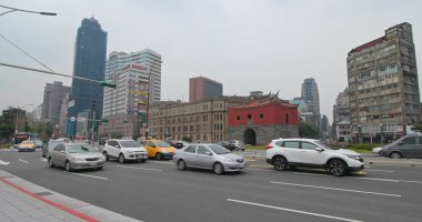 Taipei city, Tayvan - 27 Mayıs, 2018: Taipei city norther kapısı