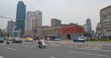 Taipei city, Tayvan - 27 Mayıs, 2018: Taipei city norther kapısı, Beimen