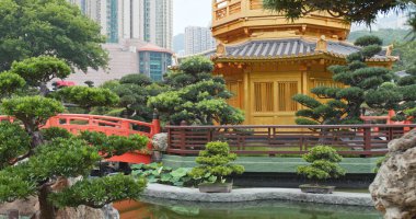 Diamond hill, Hong Kong - 21 Nisan, 2018: Chi Lin Nunnery
