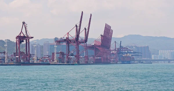 Kwai Tsing Hong Kong Mayo 2018 Hong Kong Container Terminal — Foto de Stock