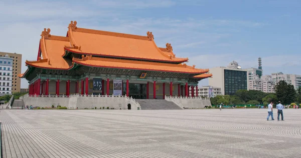 Taipei City Tayvan Mayıs 2018 Memorial Hall Square Ulusal Tiyatrosu — Stok fotoğraf