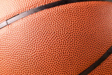Turuncu basketbol cilt dokusunu
