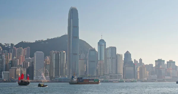 ビクトリア港 2018 香港のランドマーク — ストック写真