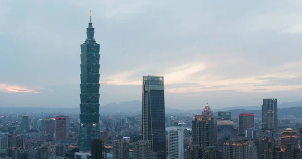 Taipei City Taiwan Mayo 2018 Taipei City Night —  Fotos de Stock