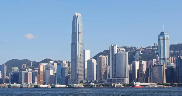 Victoria Harbor Hongkong April 2018 Hongkong Stadt — Stockfoto