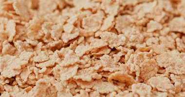 Mısır gevreği yığınları Yakın çekim