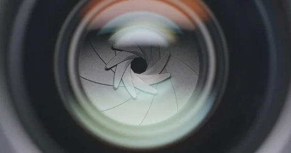 Professionele Lens Camera Diafragma — Stockfoto