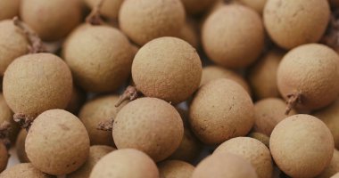 Yığın Longan meyve yakın çekim
