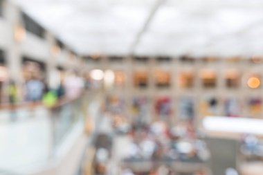 Alışveriş merkezinin soyut arkaplanı