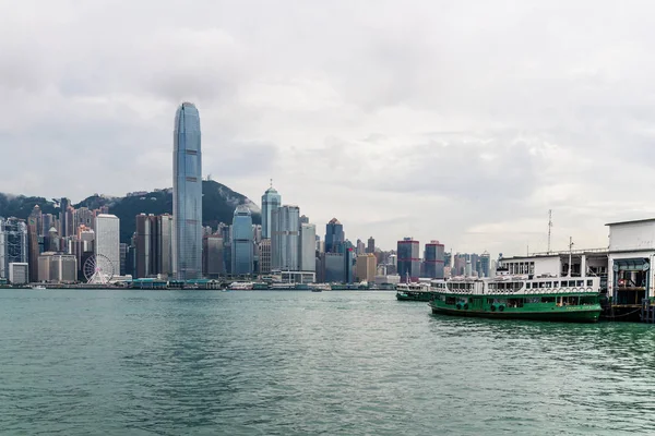 Victoria Harbour Hongkong August 2018 Hongkong Urban City — Stockfoto