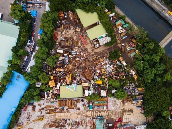 Vue Dessus Des Déchets — Photo