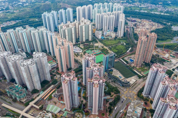 Hongkong Lägenhetsbyggnader — Stockfoto