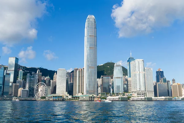 Puerto Victoria Hong Kong Junio 2016 Centro Hong Kong — Foto de Stock