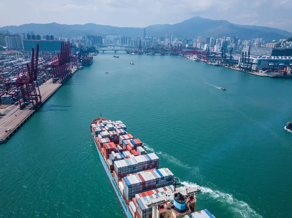 Terminali Container Kwai Tsing — Foto Stock