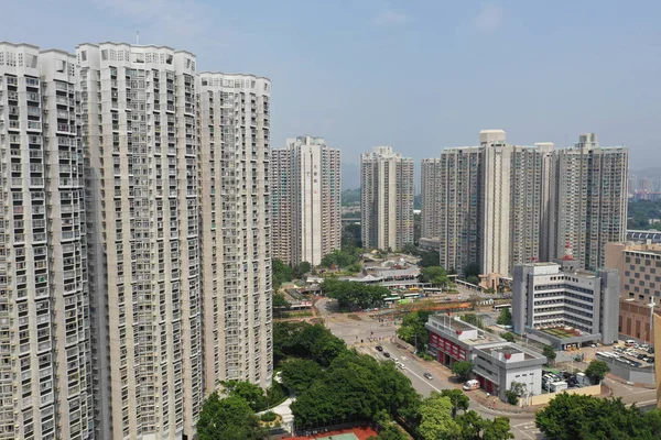 Hong Kong Öffentlicher Wohnungsbau — Stockfoto
