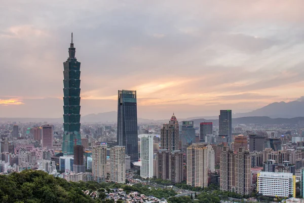 Taipei city, Tayvan - 27 Mayıs, 2018: Taipei şehir