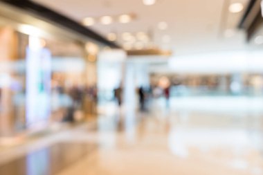 Alışveriş Merkezi görünümünü bokeh