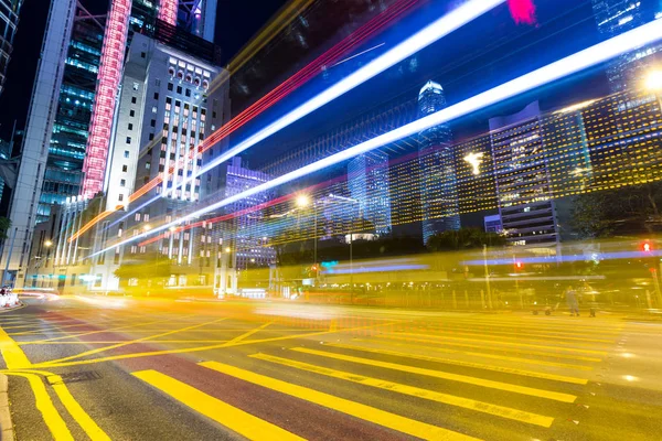 香港市内を交通します — ストック写真