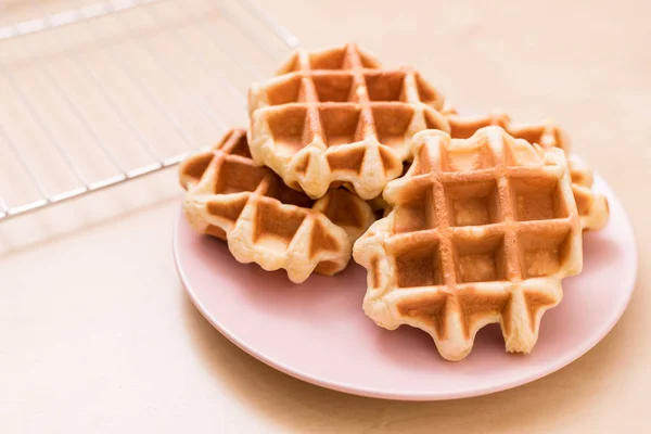 Gofres Caseros Horneados Casa — Foto de Stock