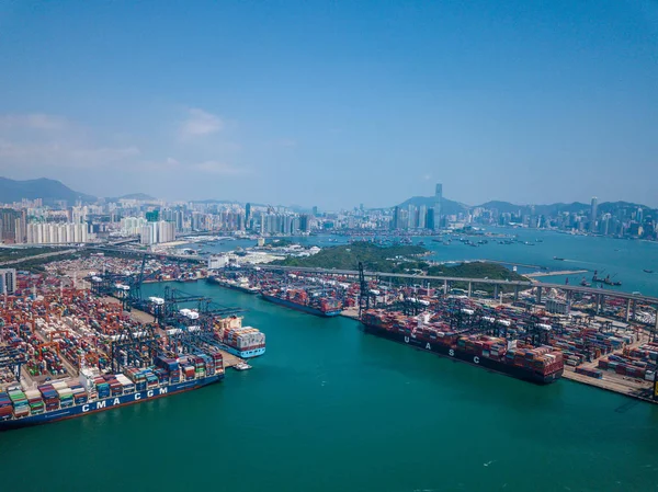 Puerto Terminal Hong Kong —  Fotos de Stock