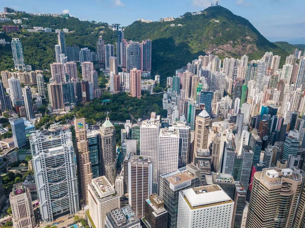 Central Hong Kong Mayo 2018 Paisaje Hong Kong —  Fotos de Stock