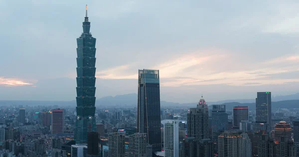 Taipei City Taiwan Mayo 2018 Taipei City Night —  Fotos de Stock