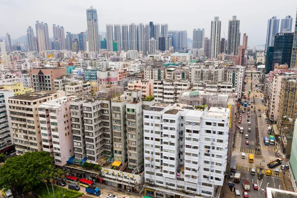 Hong Kong Stad Skyline — Stockfoto