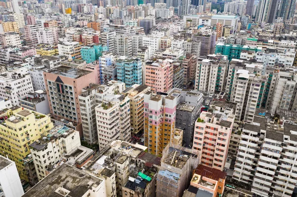 Sham Shui Hong Kong Augusti 2018 Top View Hong Kong — Stockfoto