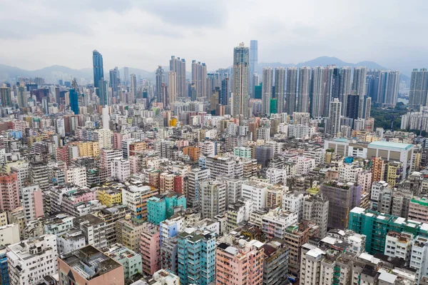 香港市内のトップ ビュー — ストック写真