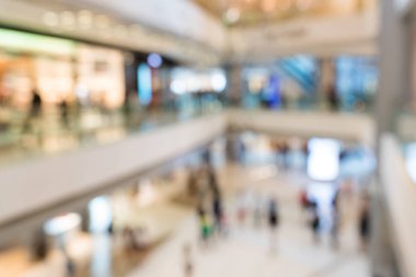 Bokeh tarzı alışveriş merkezi