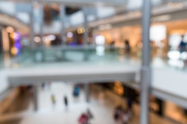 Mağaza, alışveriş merkezi soyut odaklanmış bulanık arkaplan